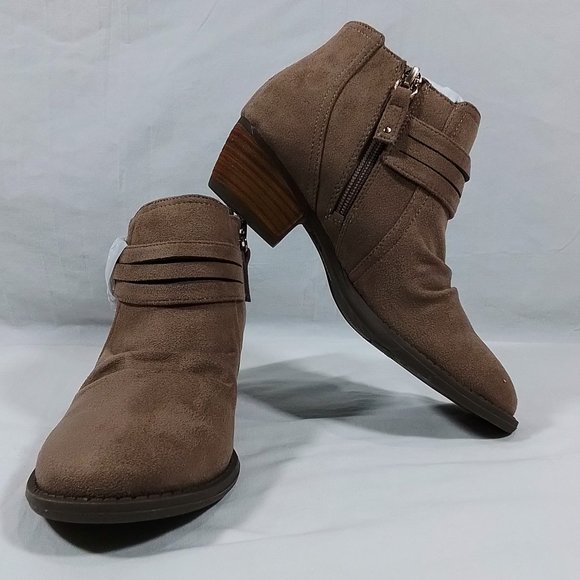 Dr. Scholl's Shoes - Dr. Scholl's Jenna Women's Ankle Boots-Stucco-Size 6 Medium-Bootie-Comfy-NIB